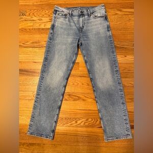 American Eagle Original Straight Mens Size 30x32 Jeans Medium Wash Denim